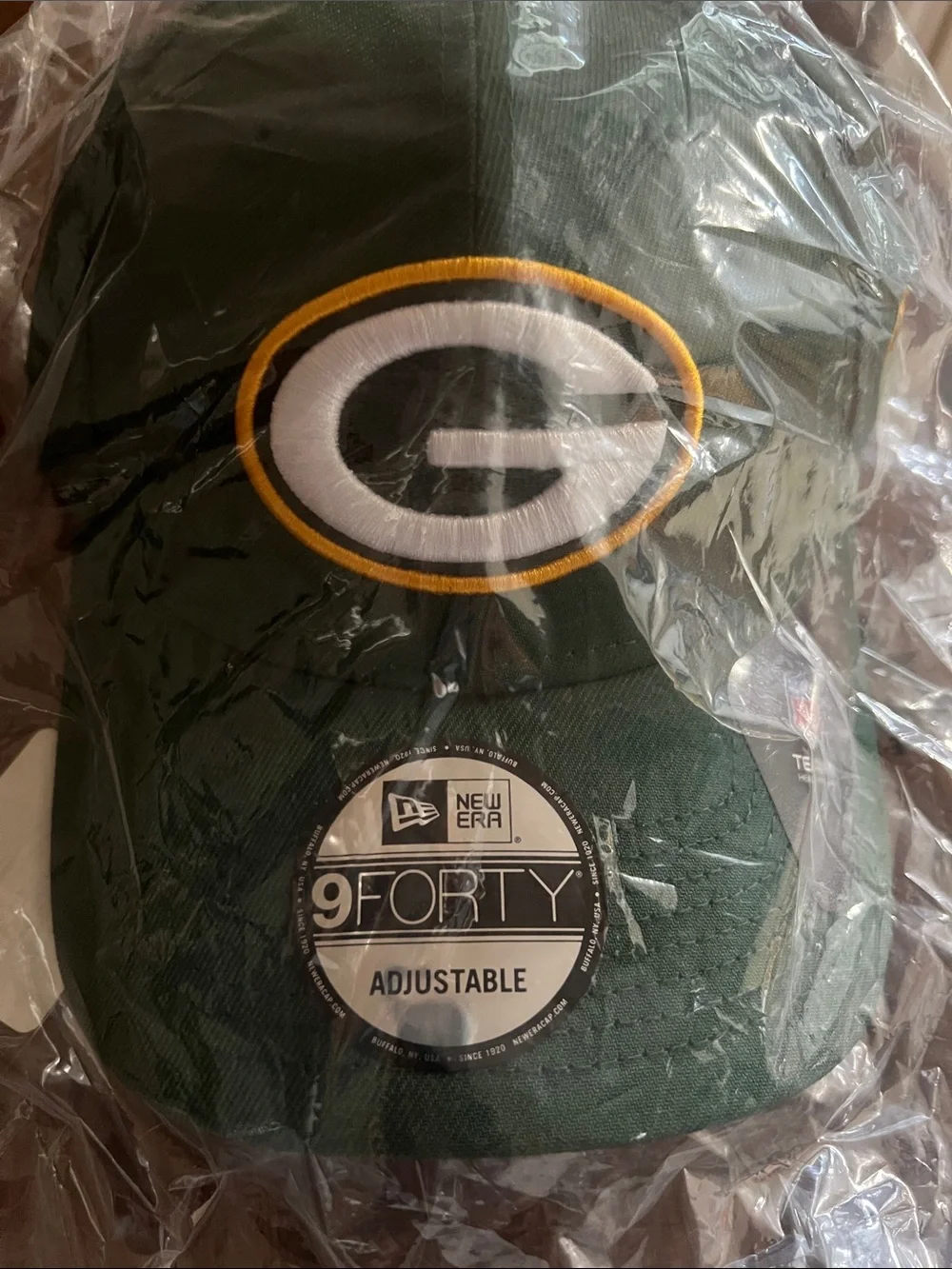 New Era Green Bay Green Adjustable 9FORTY Cap - Green